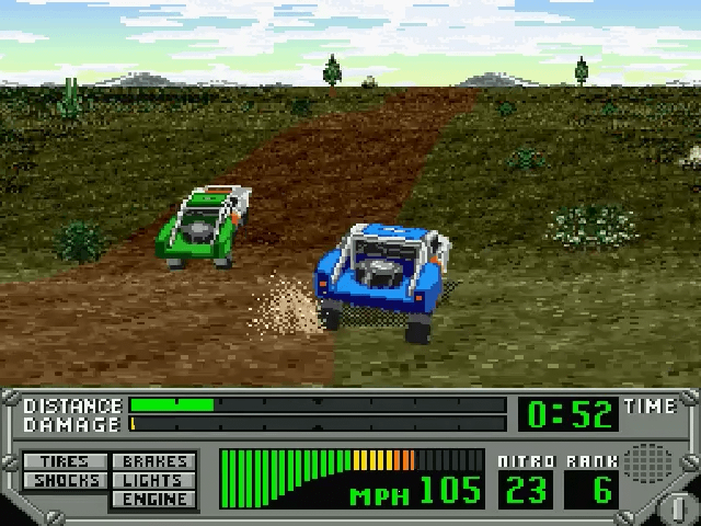 Super Off Road The Baja screenshot 3 for Super Nintendo